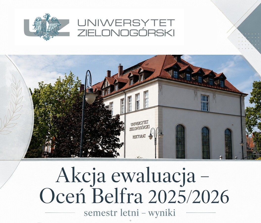 „Akcja ewaluacja – Oceń Belfra 2025/2026, semestr letni” – wyniki