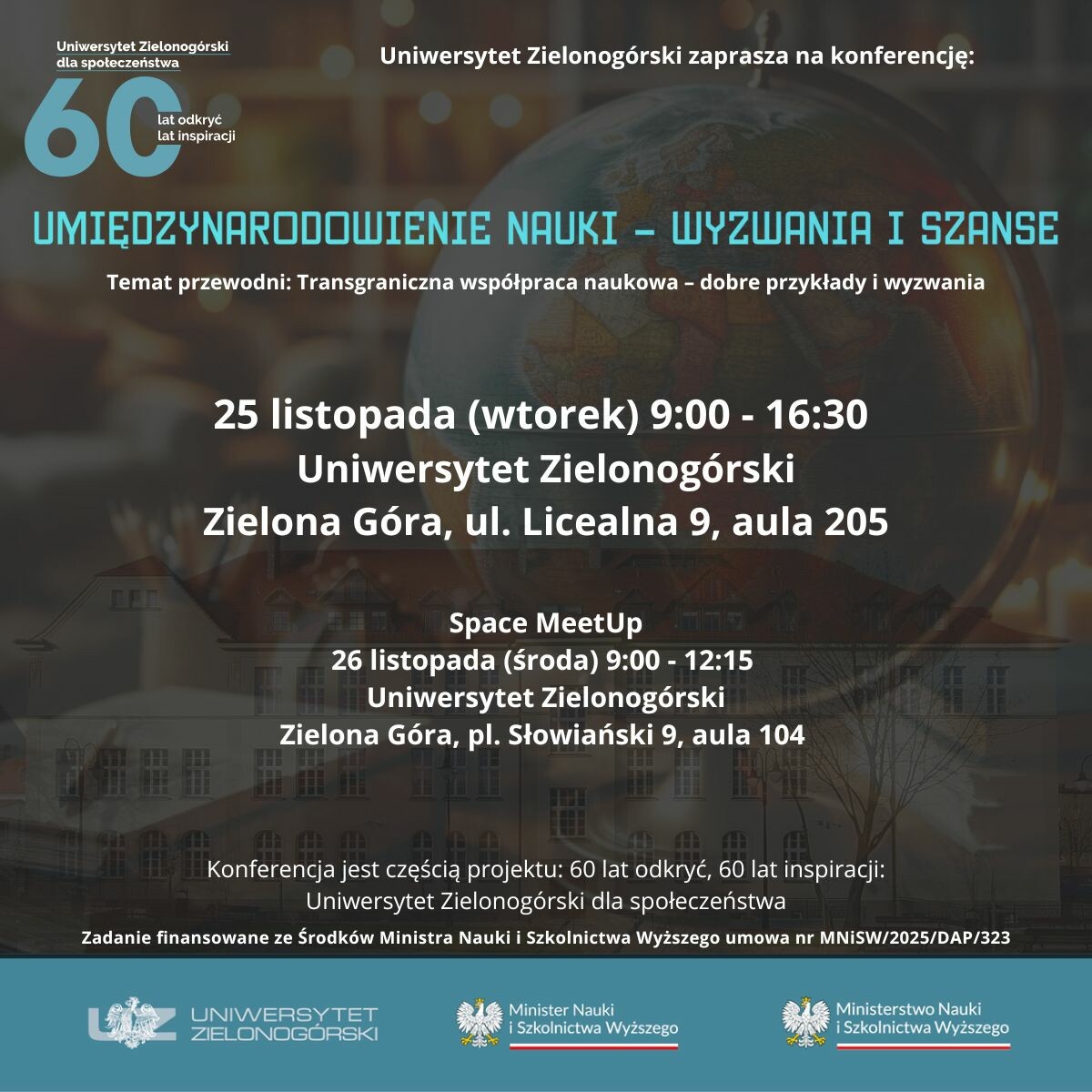 Niebawem konferencja „Umiędzynarodowienie nauki – wyzwania i szanse”